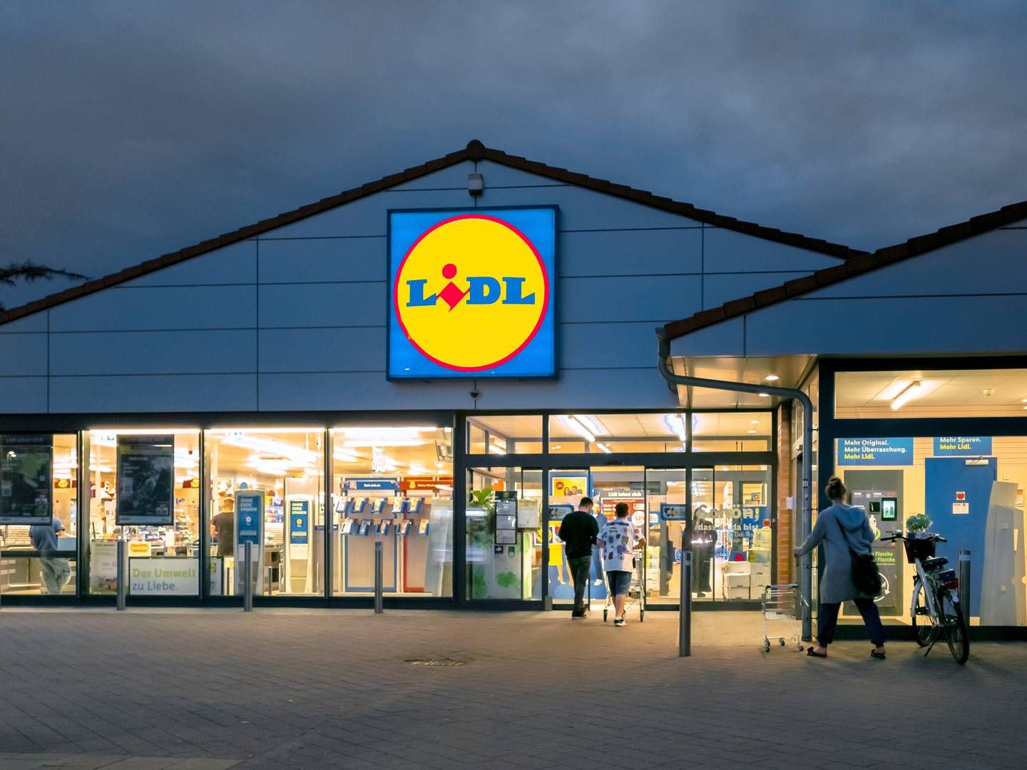 Med købet af de tidligere Aldi-forretninger kommer Lidl op på i alt 165 butikker i Danmark. | Foto: Markus Scholz/AP/Ritzau Scanpix