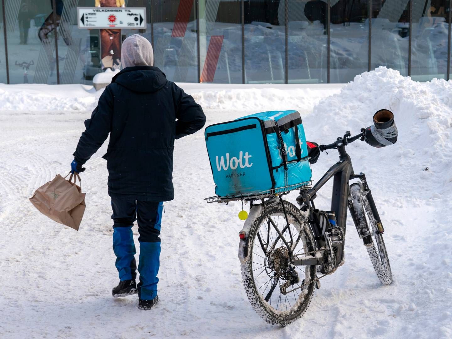 VOKSER: Wolt flyttet inn i 10 nye byer i 2023. | Foto: Gorm Kallestad / NTB