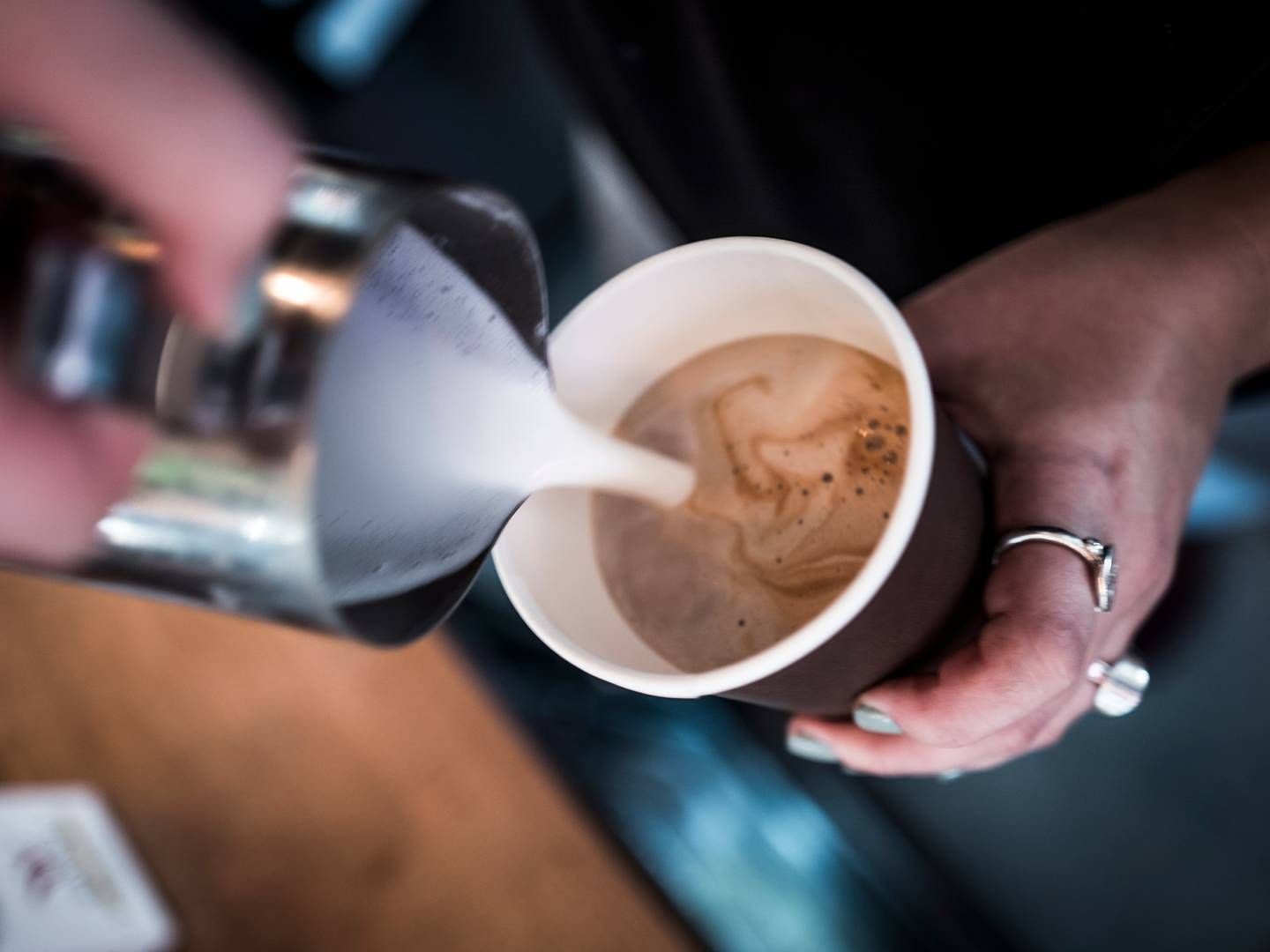 I alt er der produceret 40.000 to go-kaffekopper til forsøget. | Foto: Jonas Olufson