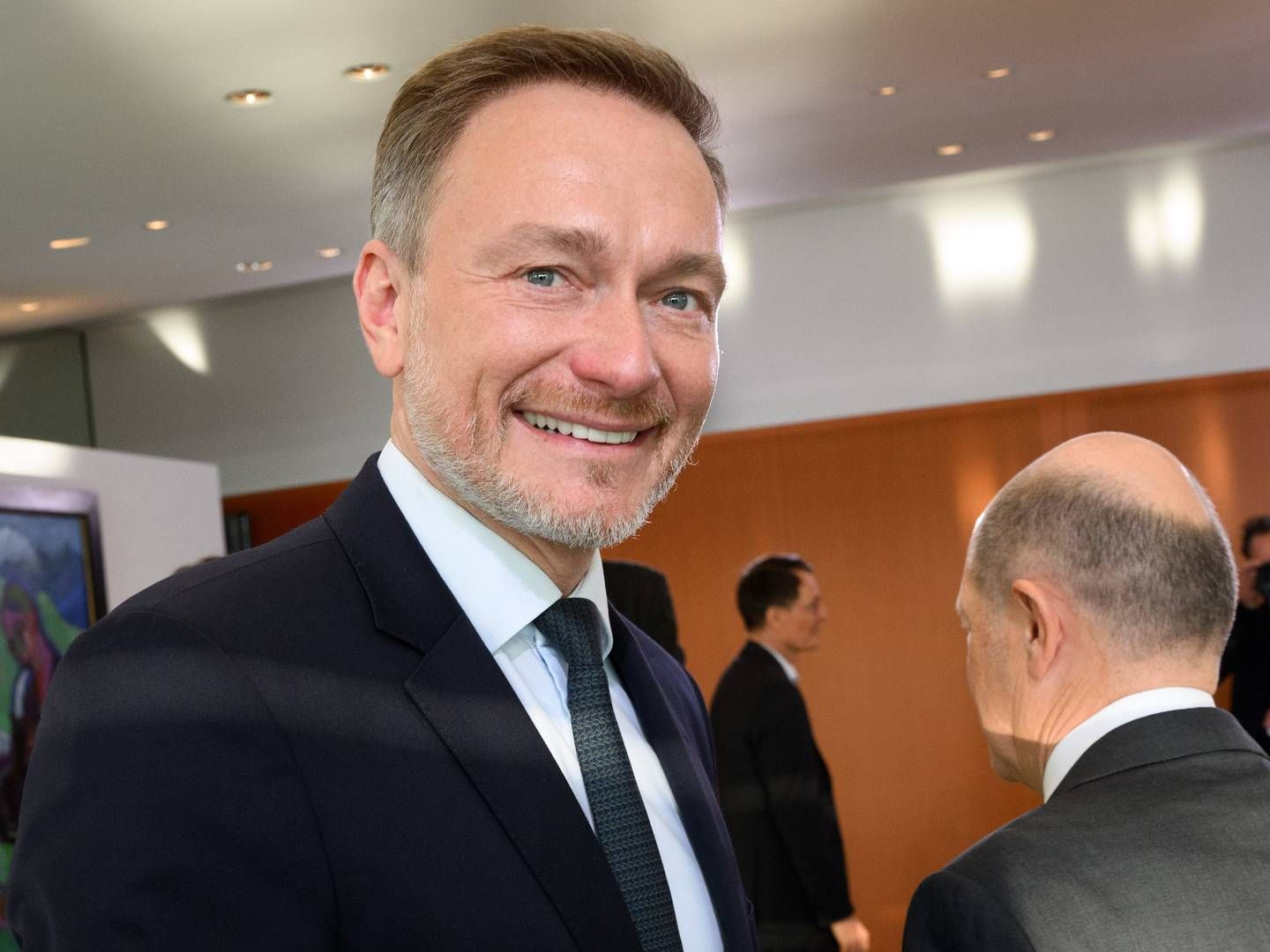 Hat trotz Kritik auch aus der Deutschen Kreditwirtschaft offenbar weiter gut Lachen: Bundesfinanzminister Christian Lindner (FDP). | Foto: picture alliance/dpa | Bernd von Jutrczenka