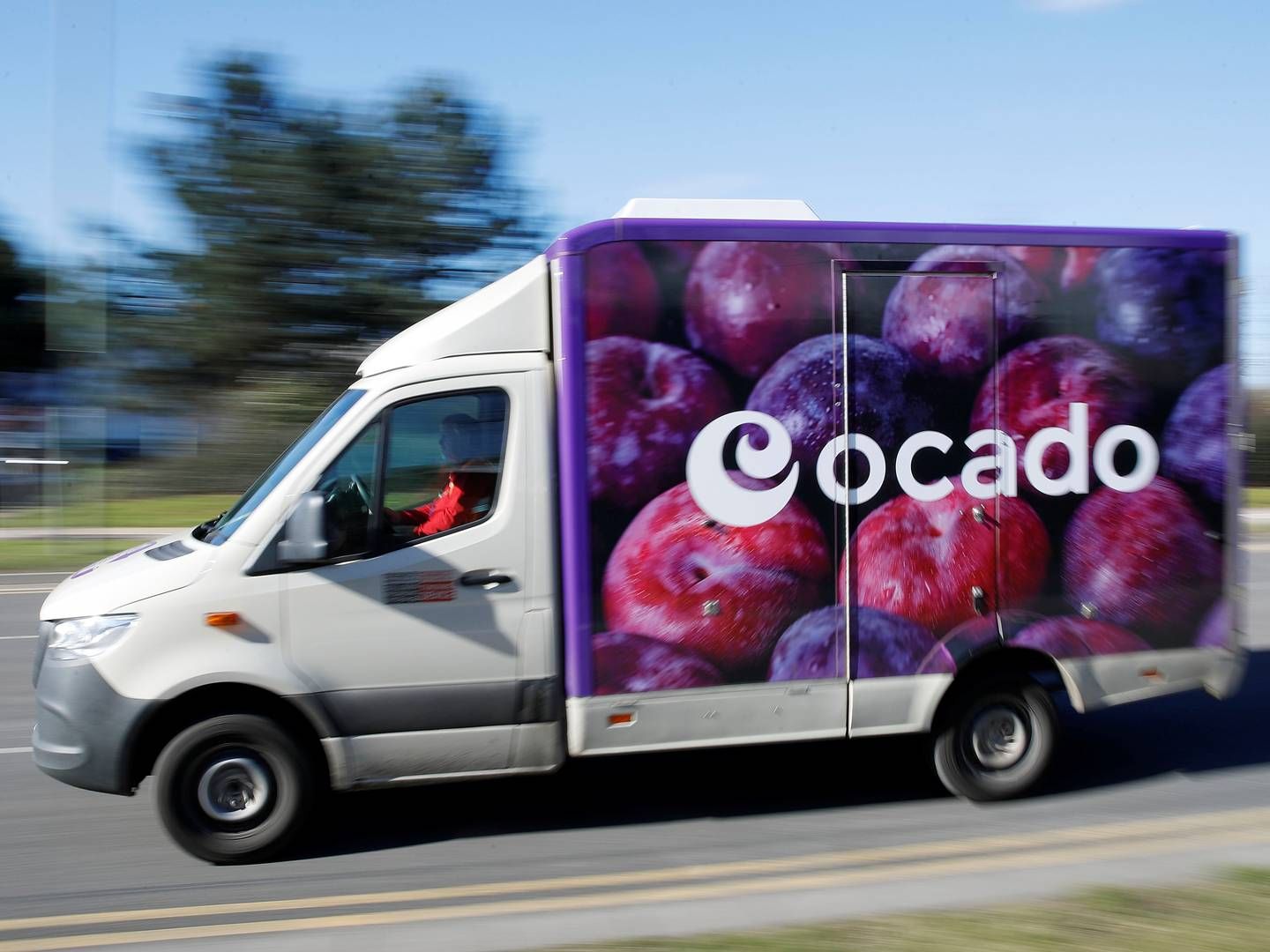 Ocado har blandt andet fået medvind at et stigende antal kunder og volumenvækst. | Foto: Matthew Childs/Reuters/Ritzau Scanpix