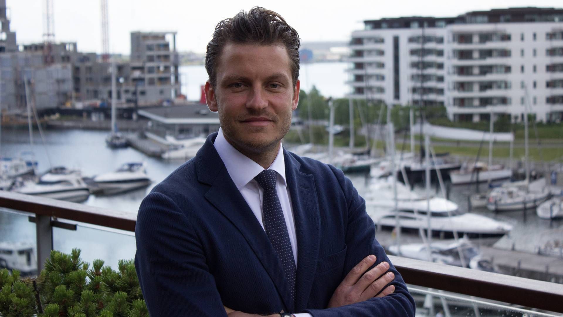 Sune Linné Fladberg har siden 2020 været adm. direktør i Lightship Chartering. | Foto: Shippingwatch/Søren Pico