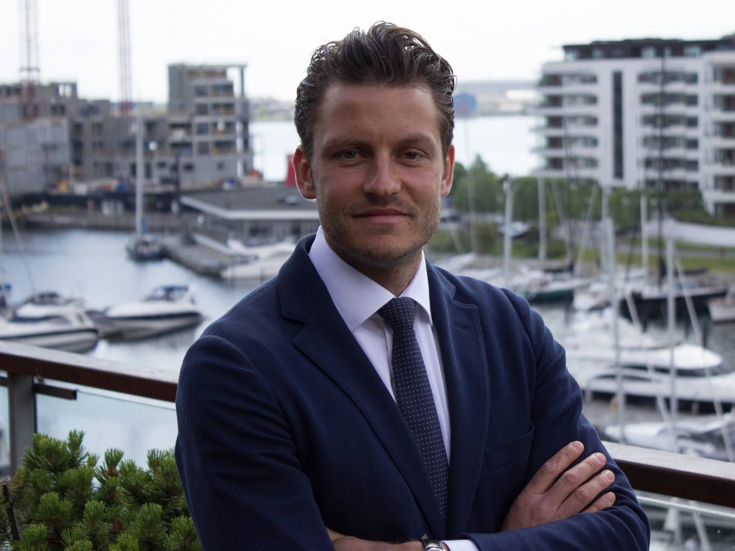 Sune Linné Fladberg har siden 2020 været adm. direktør i Lightship Chartering. | Foto: Shippingwatch/Søren Pico