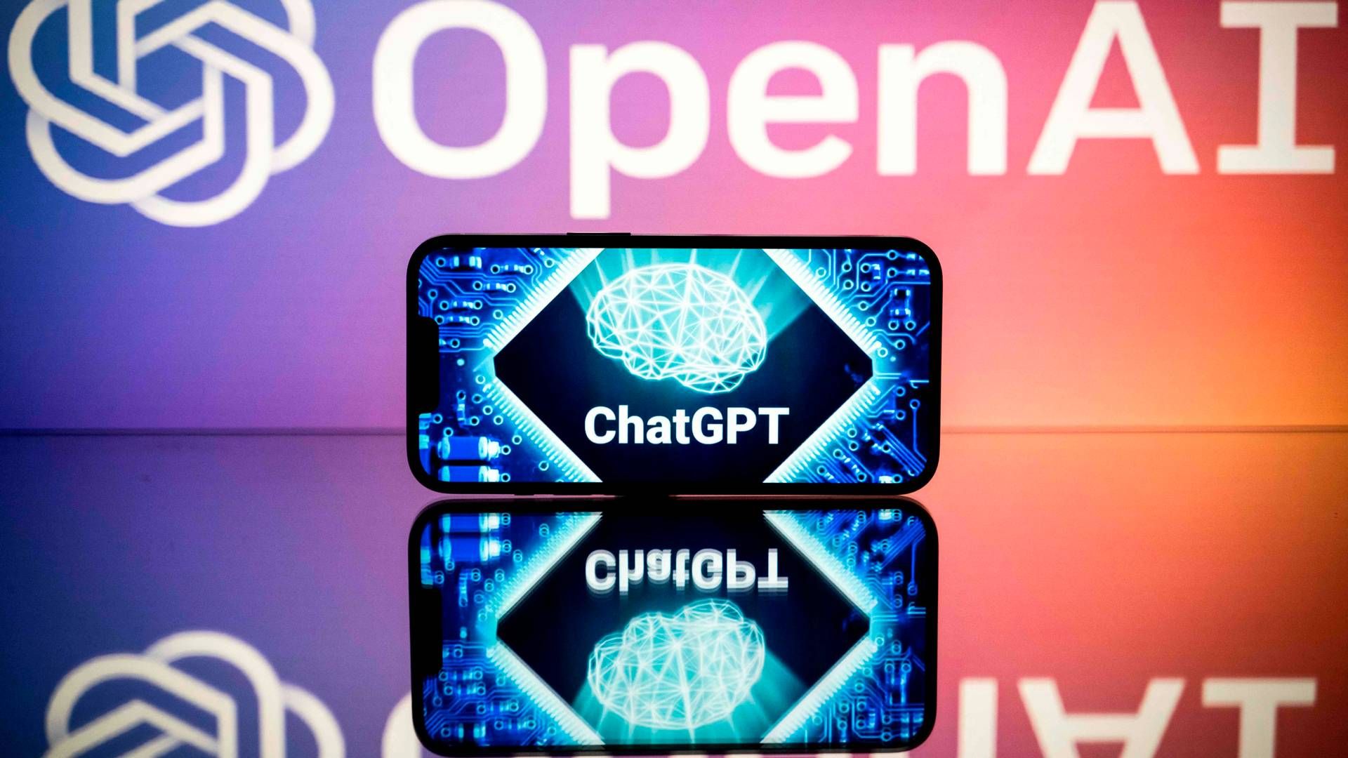 ChatGPT-selskabet OpenAI sagsøges for at krænke flere forfatteres ophavsrettigheder. | Foto: Lionel Bonaventure/AFP/Ritzau Scanpix