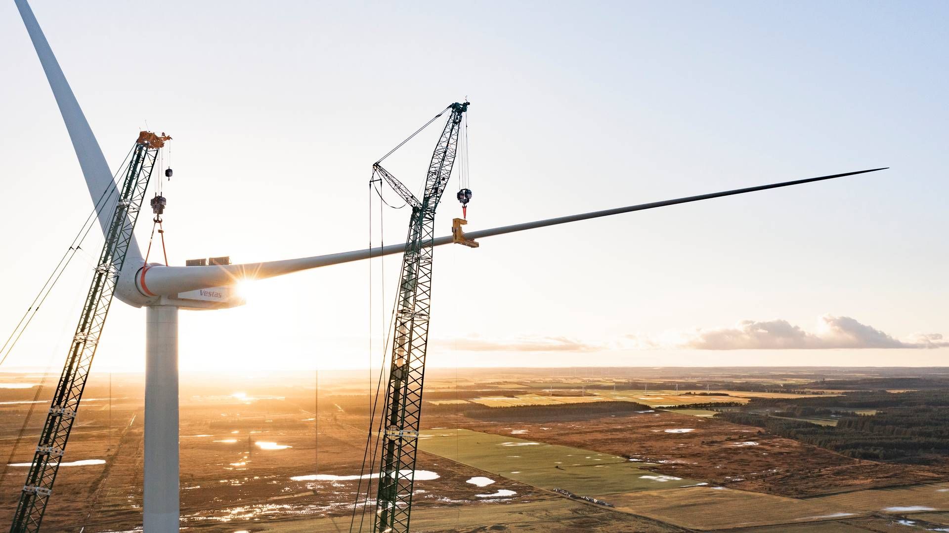 På havmølleparken Baltic Power skal toppen af 52 af vindmølletårnene fremstilles af lavemissionsstål. | Foto: vestas
