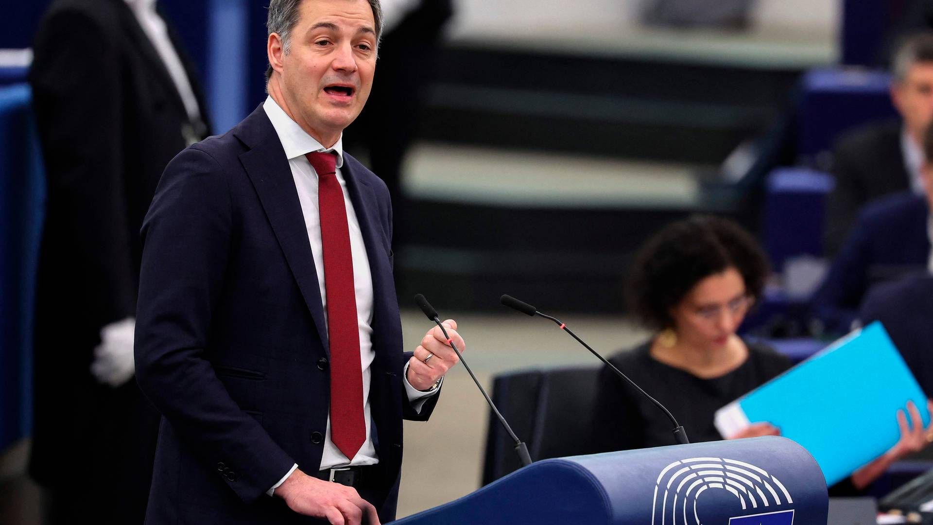 Belgiens premierminister Alexander de Croo. | Foto: Frederick Florin/AFP/Ritzau Scanpix