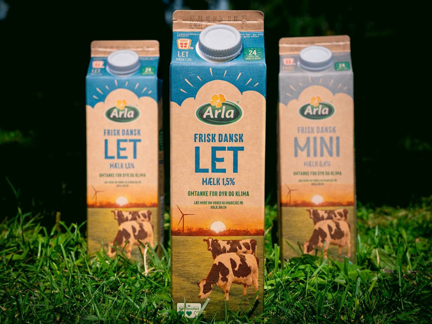 Arla vil indsamle data om øko-gårdenes biodiversitet. | Foto: Pr/arla Foods