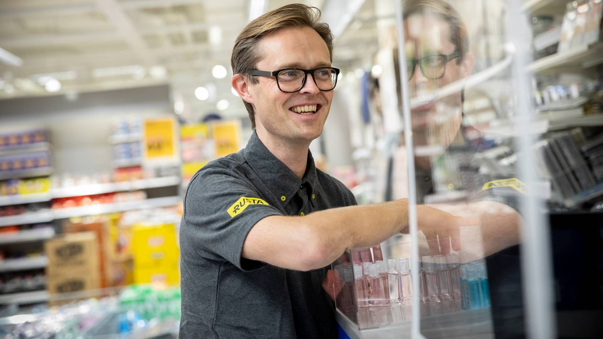 PLANER: Erlend Kramer, landssjef for Rusta i Norge, åpner flere butikker både i Norge, Sverige og Finland. | Foto: Rusta