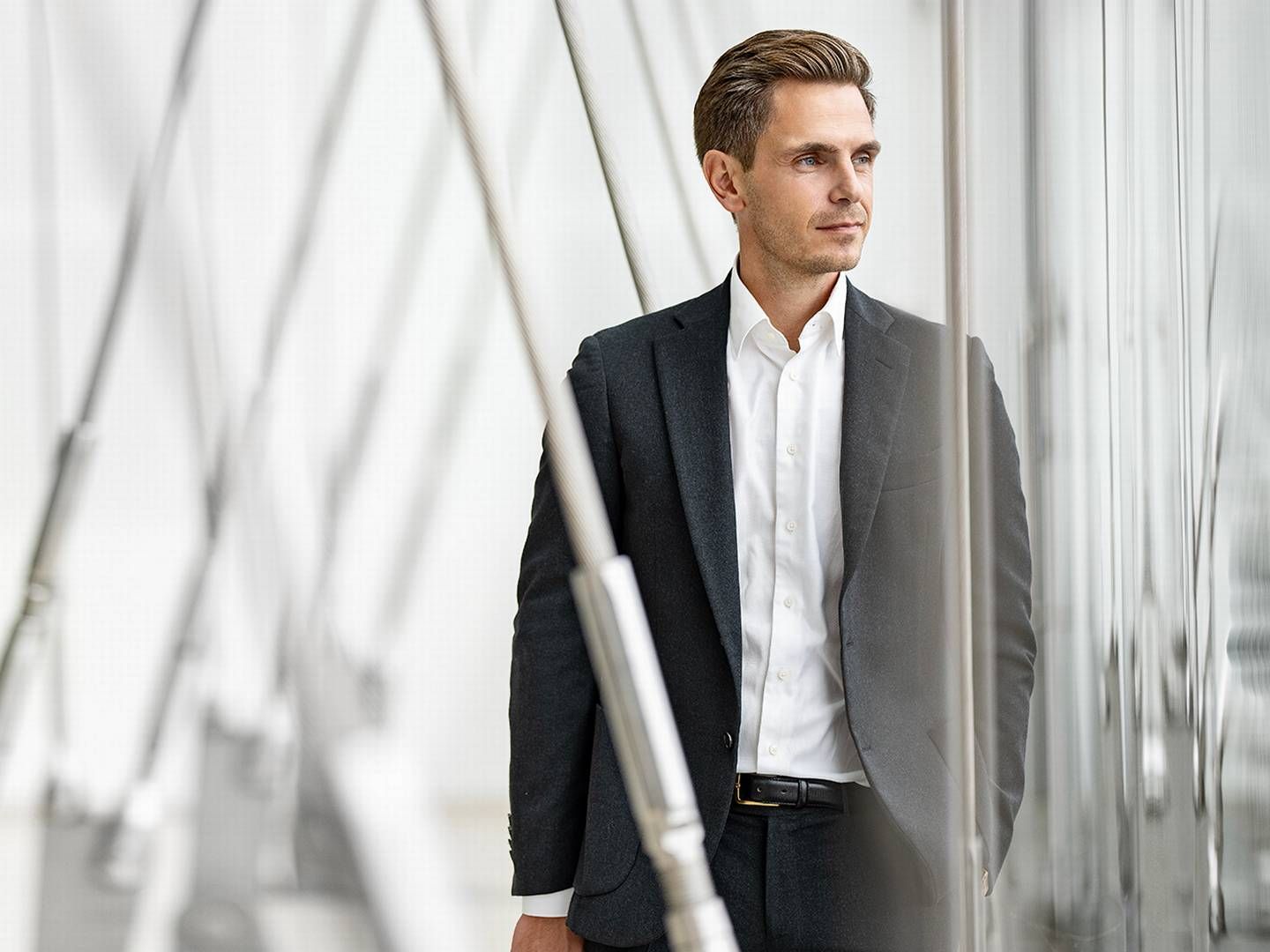 Iason H. Johannessen er dansk landechef for Gjensidige, som har indgået et samarbejde med Lunar. | Foto: Lars Svankjær