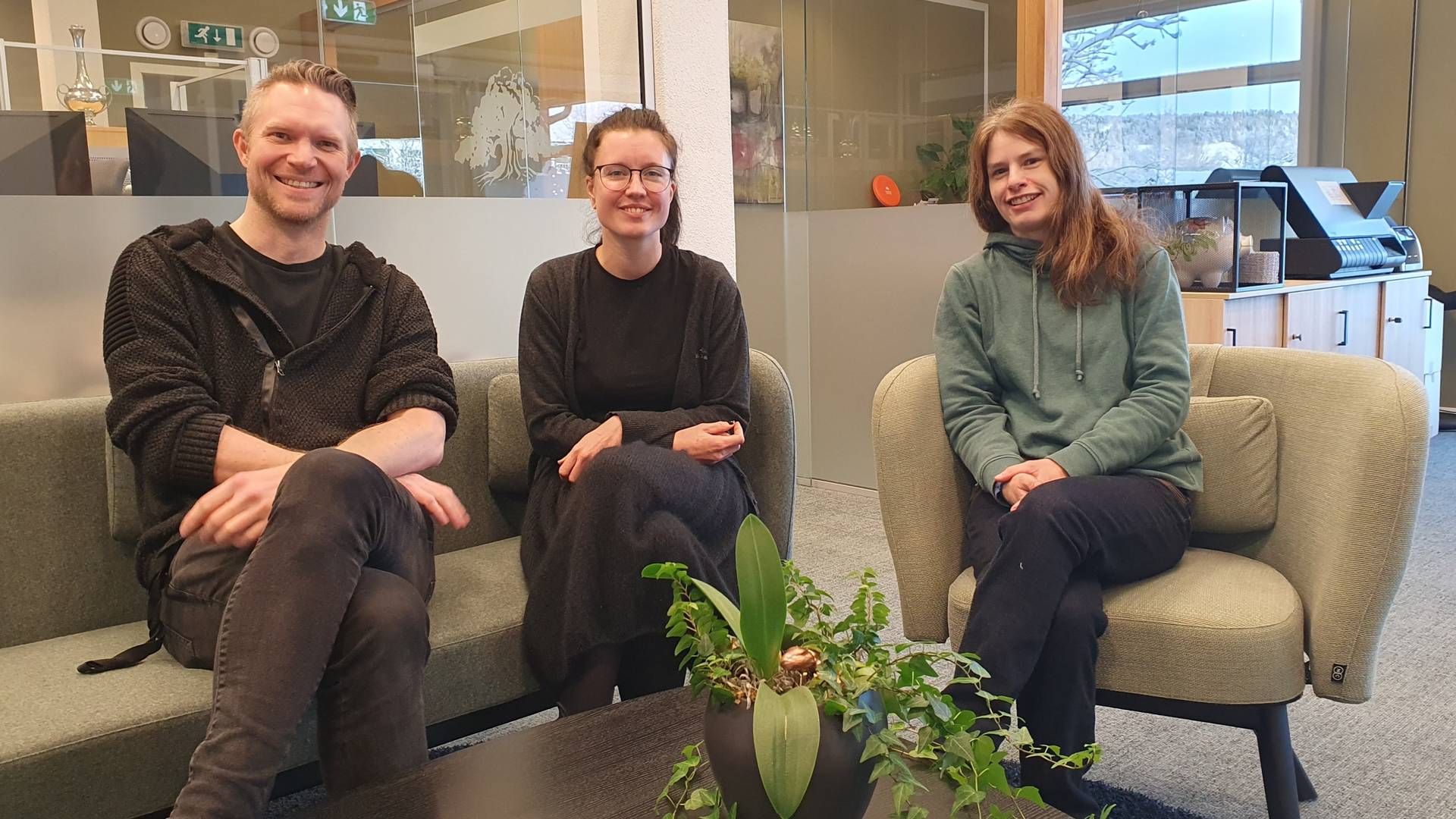 FORSTERKNINGER: Fra venstre Johnny Myklegard, Solveig Løset og Marianne Svendsen. | Foto: Rindal Sparebank