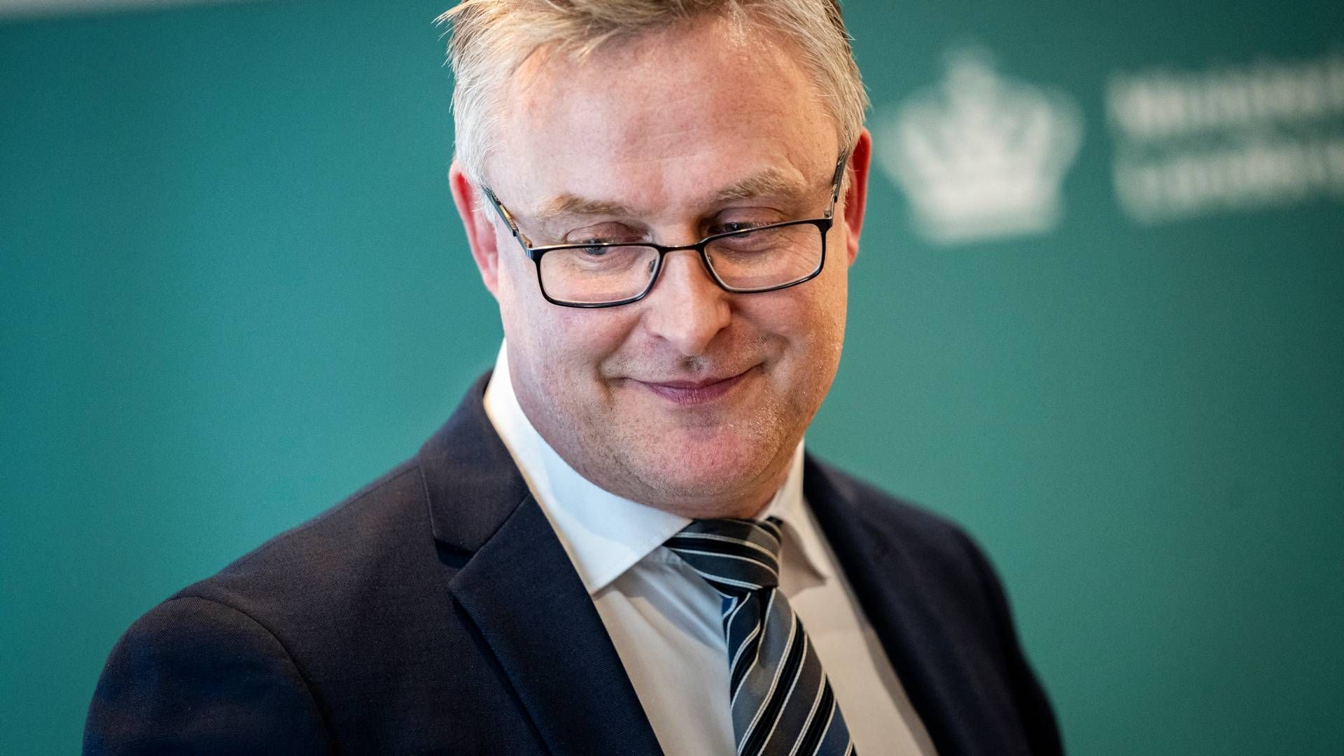 Minister for Fødevarer, Landbrug og Fiskeri, Jacob Jensen (V), mener, at ekspropriation dog kun skal komme på tale i "helt særlige og afgrænsede tilfælde." | Foto: Ida Marie Odgaard/Ritzau Scanpix