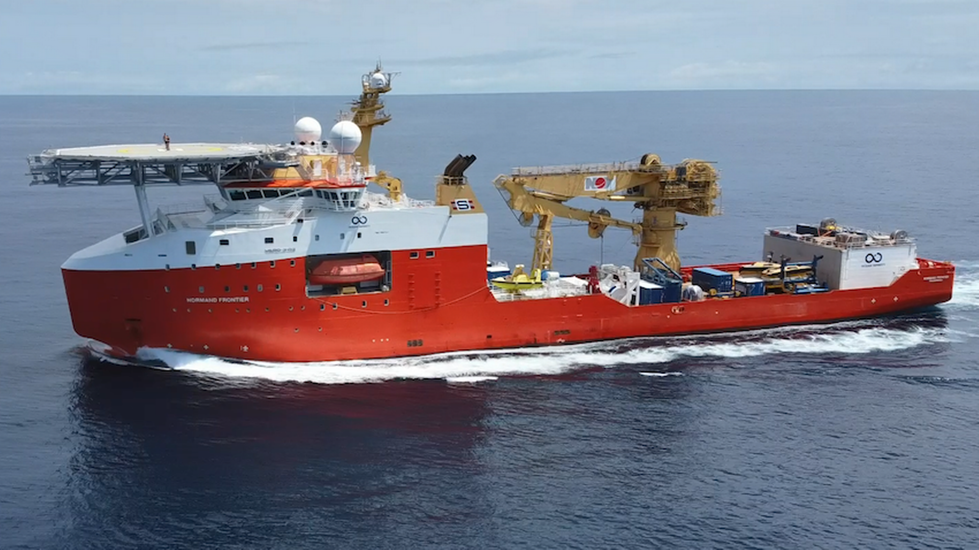 I alt er det lykkedes at skaffe 11,4 mia. norske kroner med forfald 31. marts 2024.. Det svarer til knap 17,5 mia. danske kroner til refinanseringen. | Foto: Solstad Offshore Subsea Skib, pressefoto Solstad