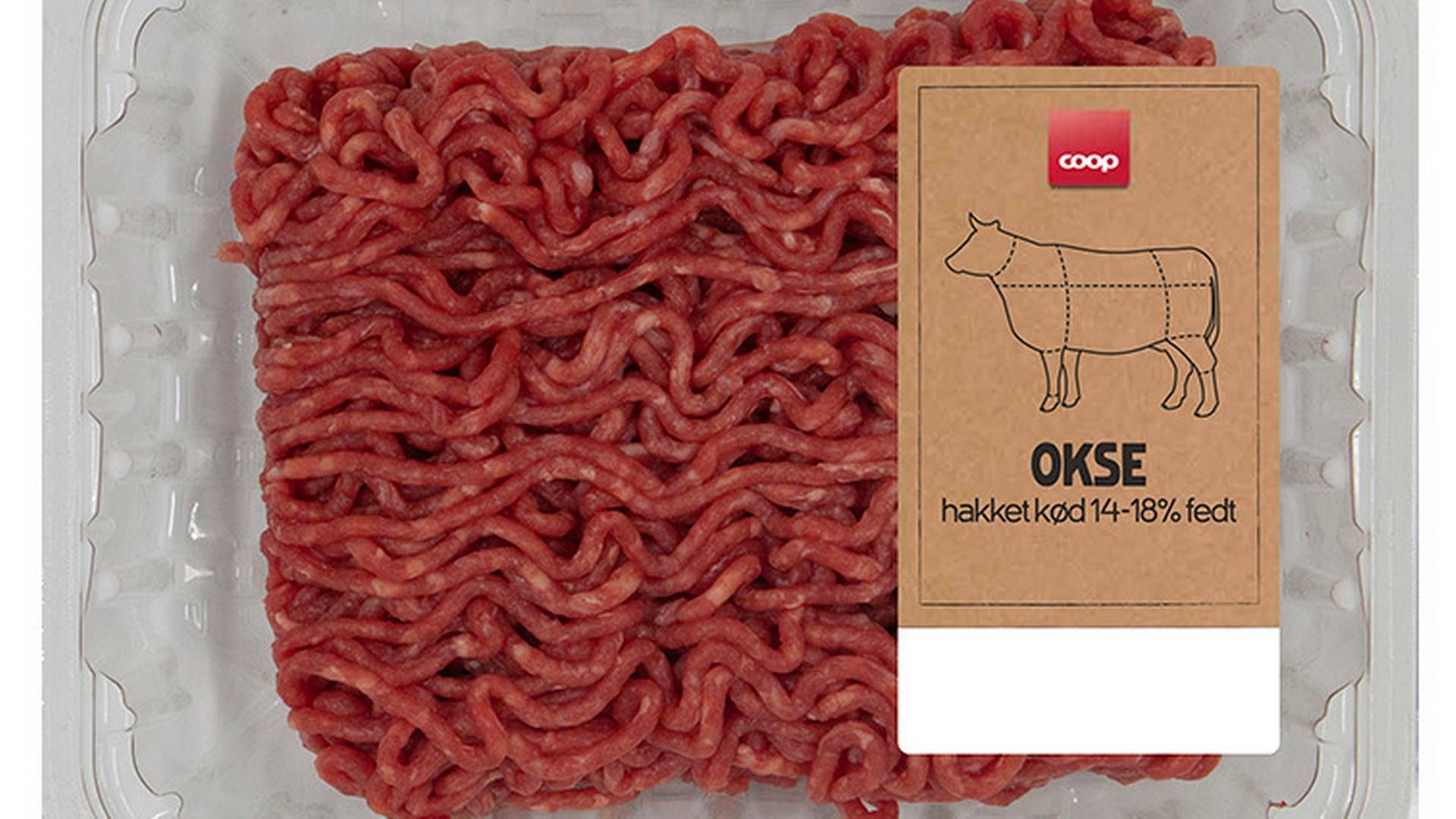 365discount skifter al sort emballage til kød ud med klare indpakninger, som skal være lettere at genanvende. | Foto: Coop