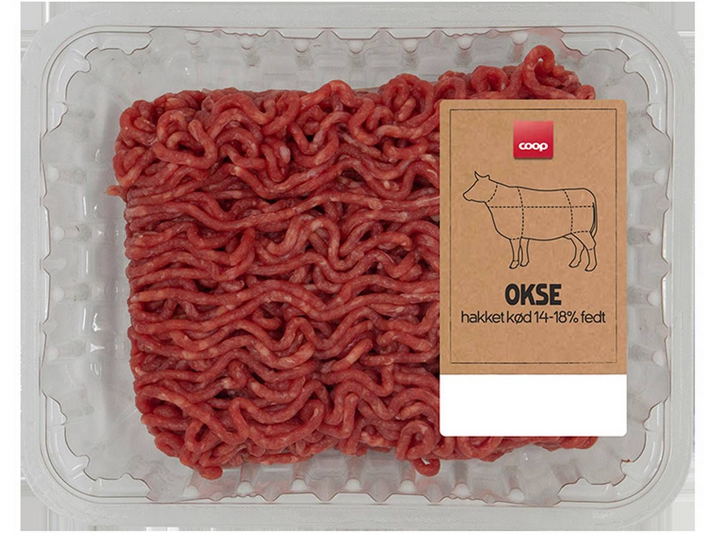 365discount skifter al sort emballage til kød ud med klare indpakninger, som skal være lettere at genanvende. | Foto: Coop
