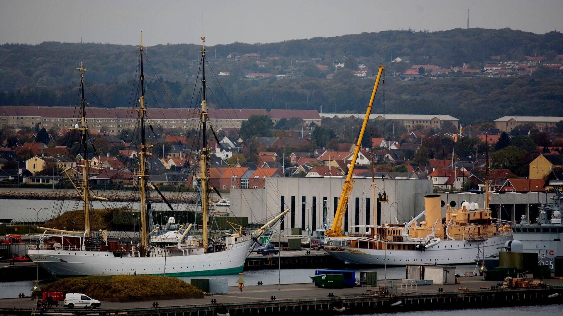 "Frederikshavn Havn er i en økonomisk meget vanskelig situation," fortæller formanden for havnen. | Foto: Carsten Ingemann/Jyllands-Posten/Ritzau Scanpix