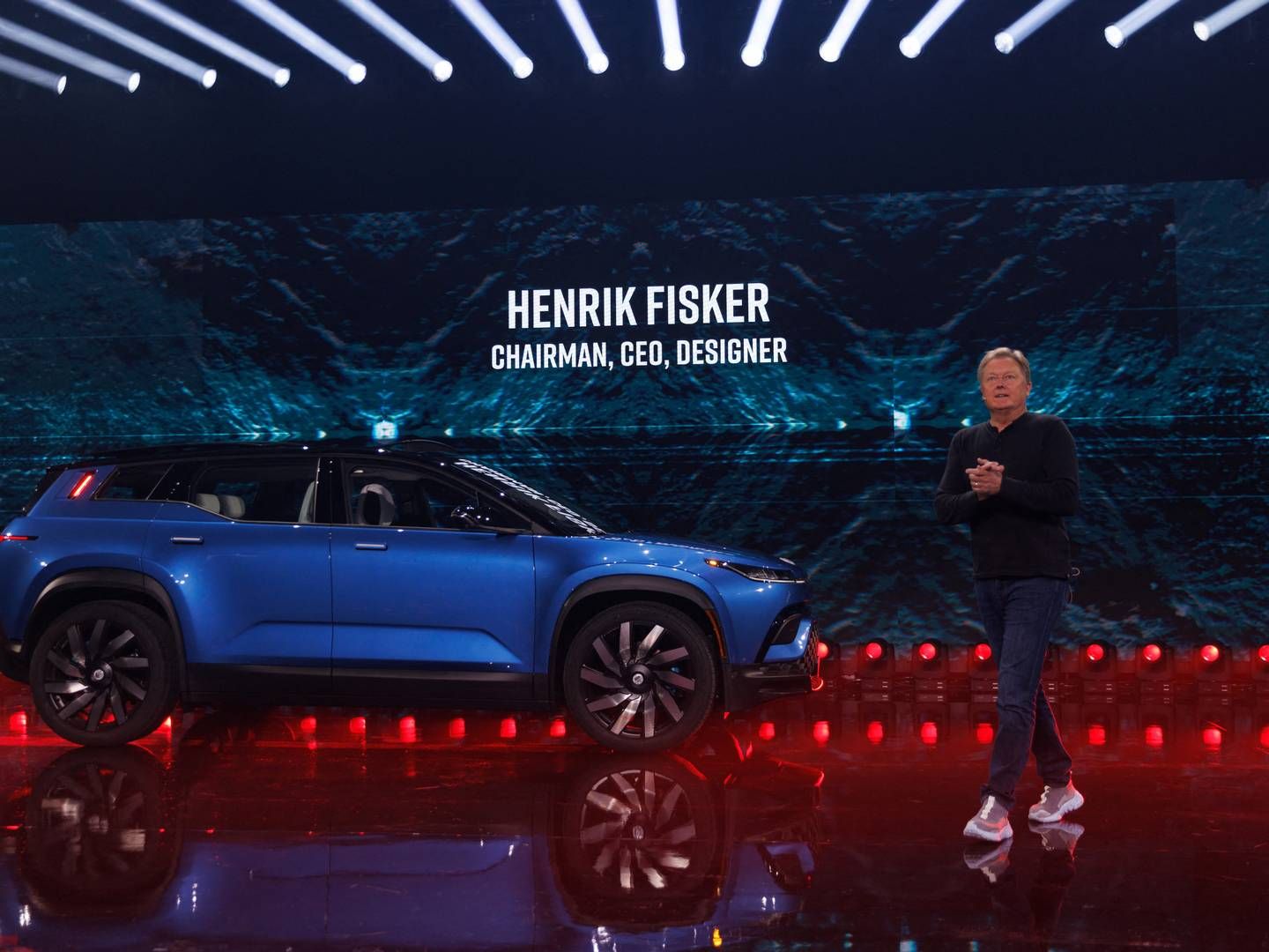 Henrik Fisker er topchef for Fisker Inc. | Foto: Mike Blake/Reuters/Ritzau Scanpix