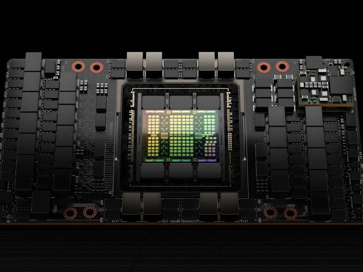 Meta vil have 350.000 Nvidia H100-grafikkort i drift i løbet af 2024. | Foto: Nvidia/Reuters/Ritzau Scanpix
