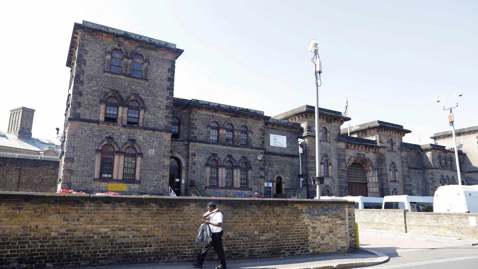 Fængsler i Wales og England får kritik af advokater. Her Wandsworth fængsel i London. | Foto: Anna Gordon/Reuters/Ritzau Scanpix