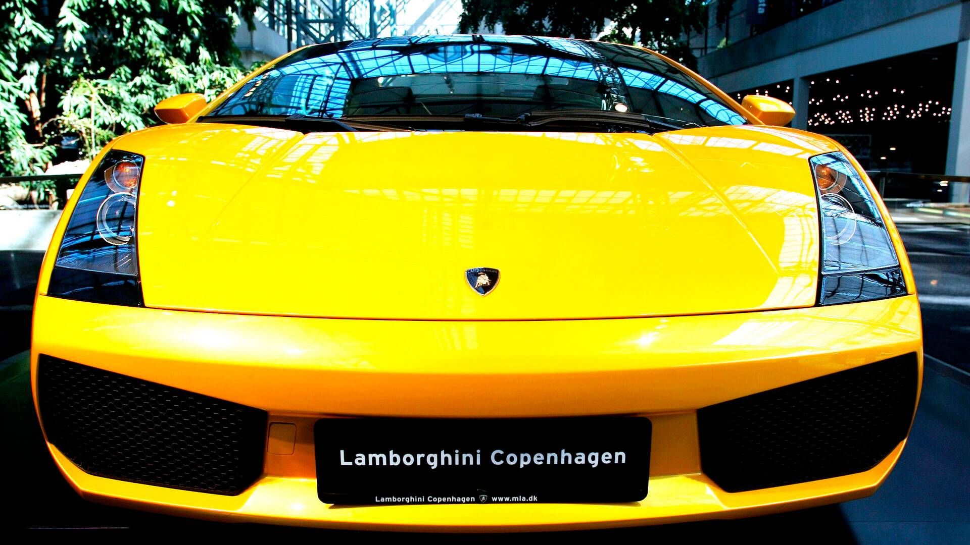 Semler Premium er Semler gruppens division for luksusbiler, der bl.a. forhandler Lamborghini. | Foto: Thomas Borberg/Politiken/Ritzau Scanpix