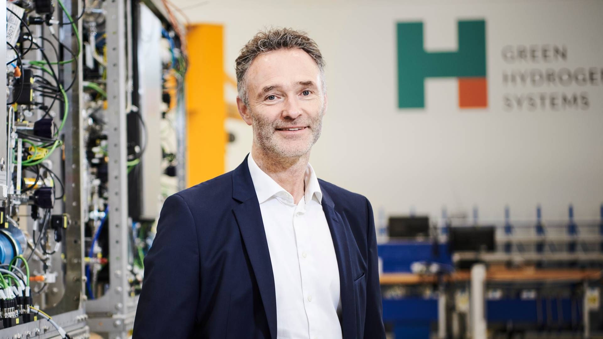 Peter Friis er adm. direktør for Green Hydrogen Systems i Kolding. | Foto: PR/Green Hydrogen Systems
