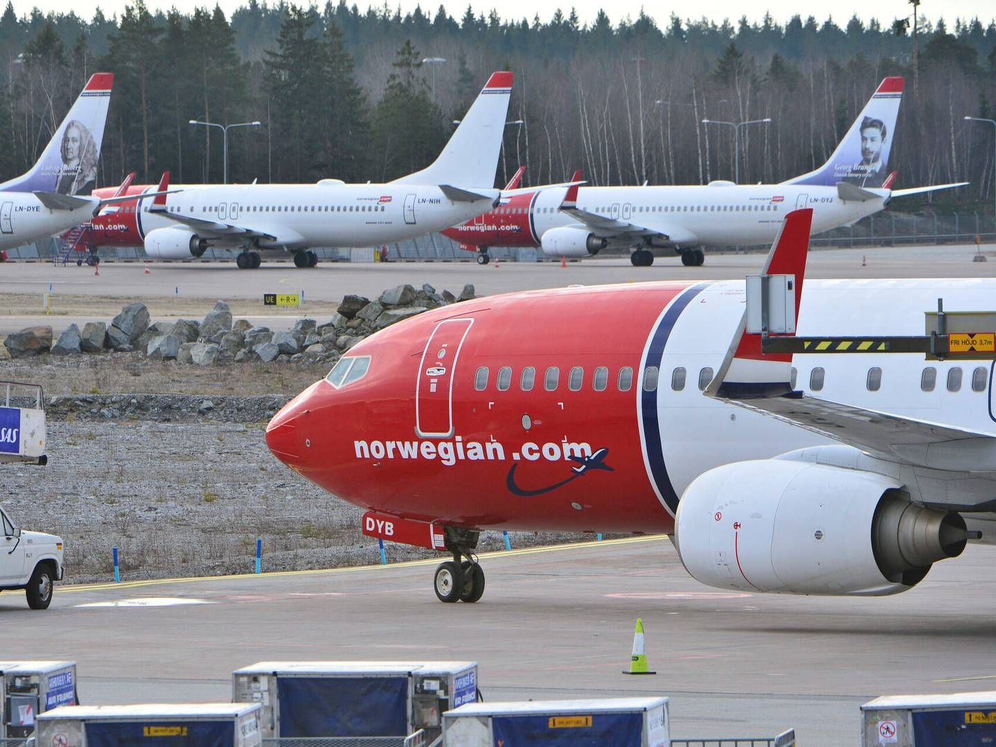 Norwegian har siden 9. oktober aflyst alle fly til den israelske by. | Foto: TT News Agency/Reuters/Ritzau Scanpix