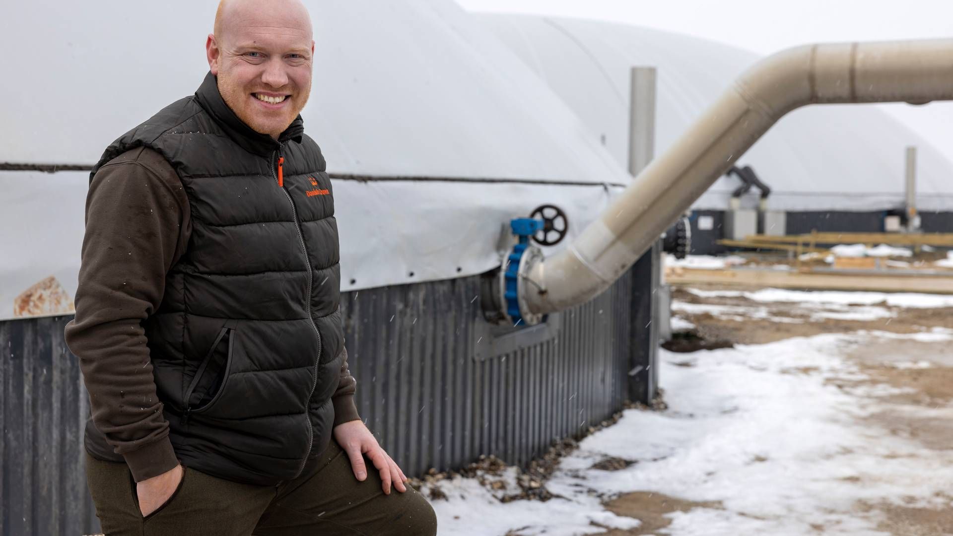 Daniel Overgaard Pedersen, svineproducent og medlem af Danish Crowns bestyrelse, er en af initiativtagerne til det nye selskab. PR-foto: Agri Energy