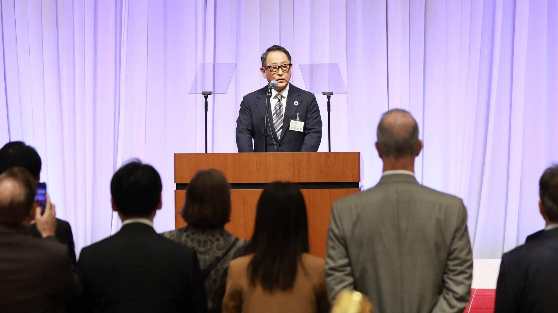 Akio Toyoda er bestyrelsesformand for Toyota. | Foto: Jun Yasukawa/AP/Ritzau Scanpix