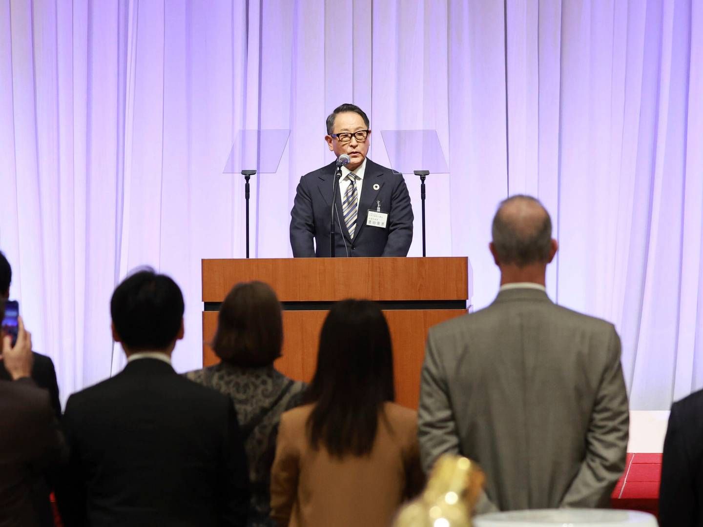 Akio Toyoda er bestyrelsesformand for Toyota. | Foto: Jun Yasukawa/AP/Ritzau Scanpix