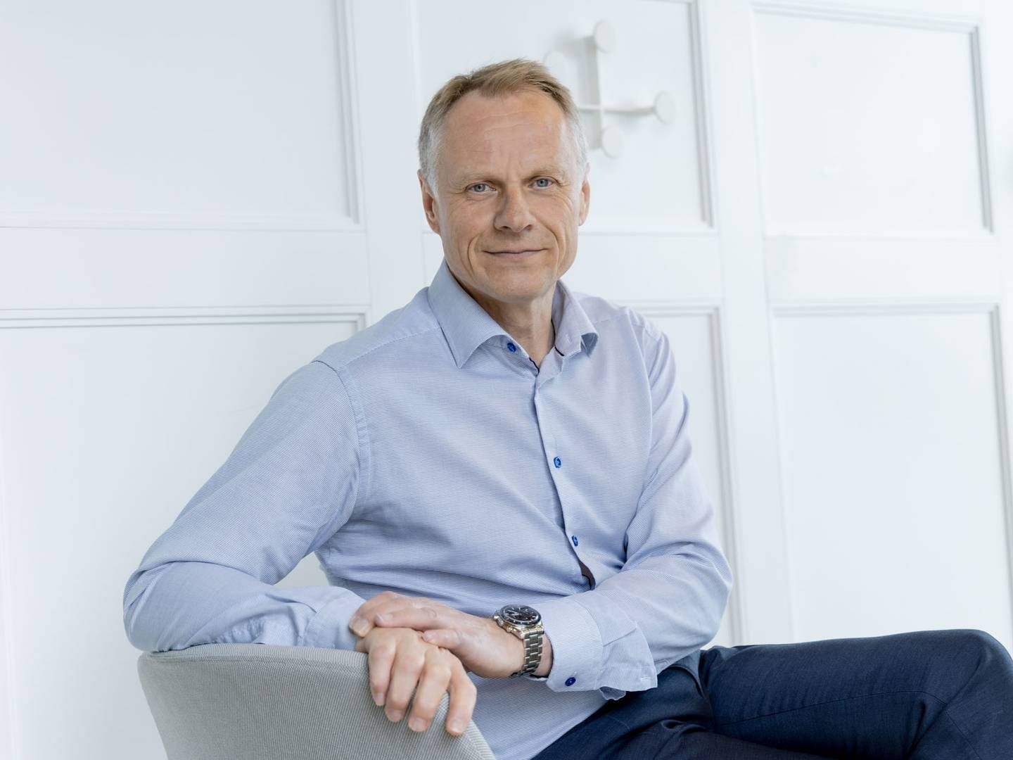 VIL VÆRE MED FRENDE GRUPPEN: Administrerende direktør i Tietoevry Banking, Klaus Andersen, vil hjelpe den nye Frende Gruppen. | Foto: Tietoevry