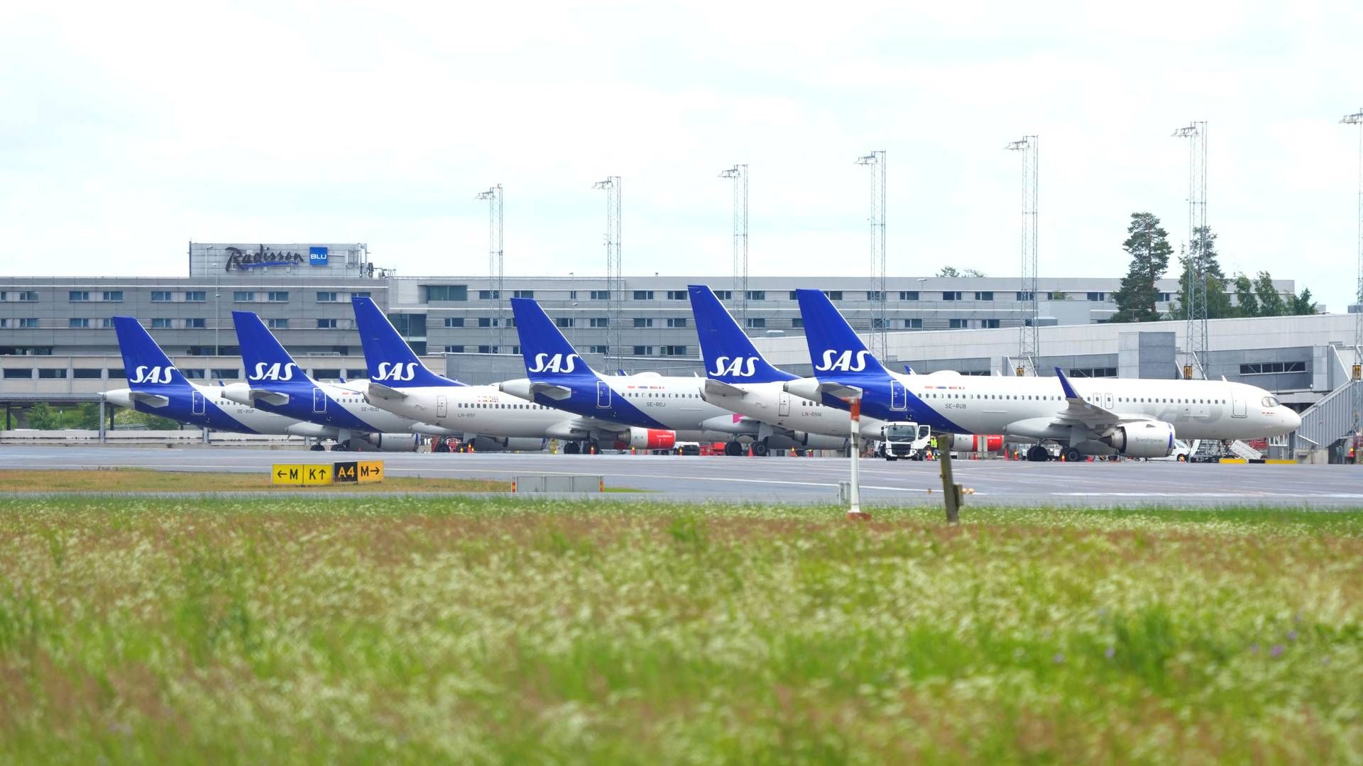 SAS justerer i sit bonusprogram for at få folk til at flyve grønnere. | Foto: Ntb/Reuters/Ritzau Scanpix