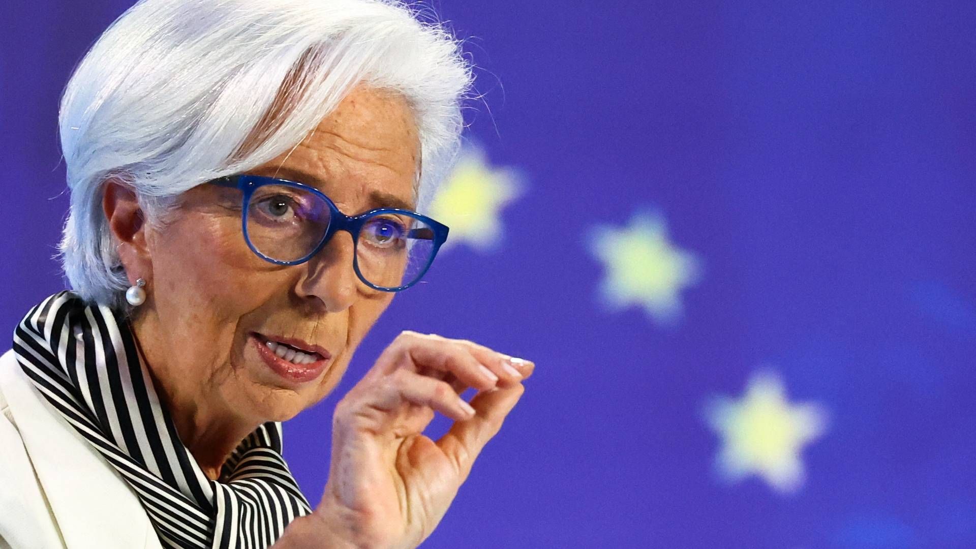 BLIR KUTT: ESB-sjef, Christine Lagarde. | Foto: Kai Pfaffenbach