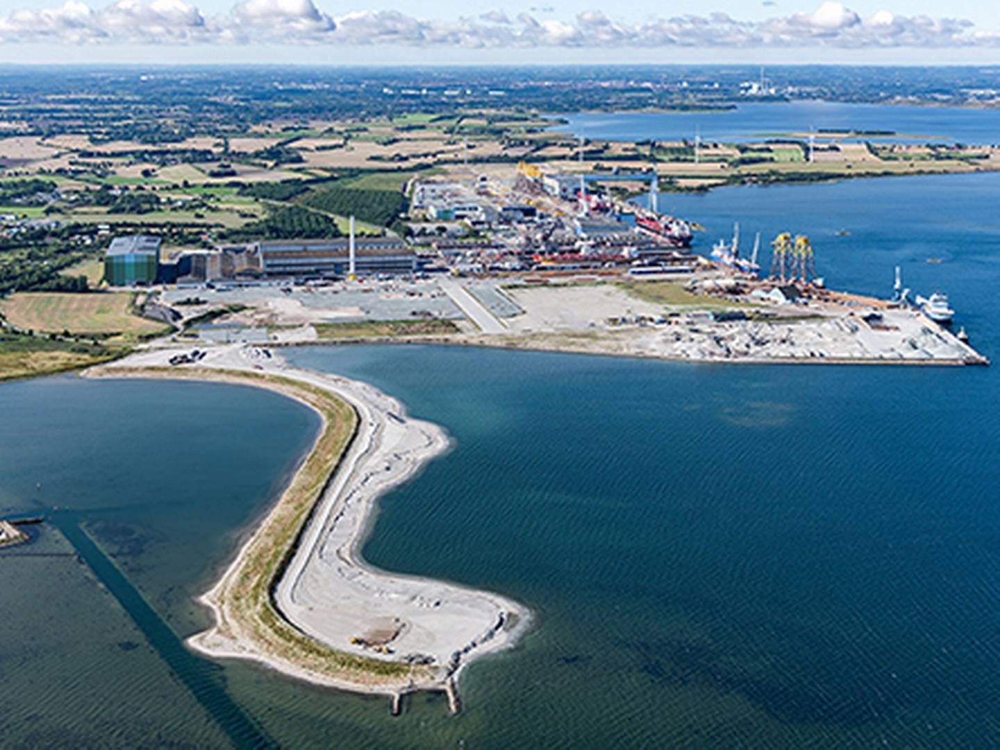 Investeringen i den nye testbænk kommer til at ligge på omtrent 300 mio. kr. | Foto: Lindø port of Odense / Pr