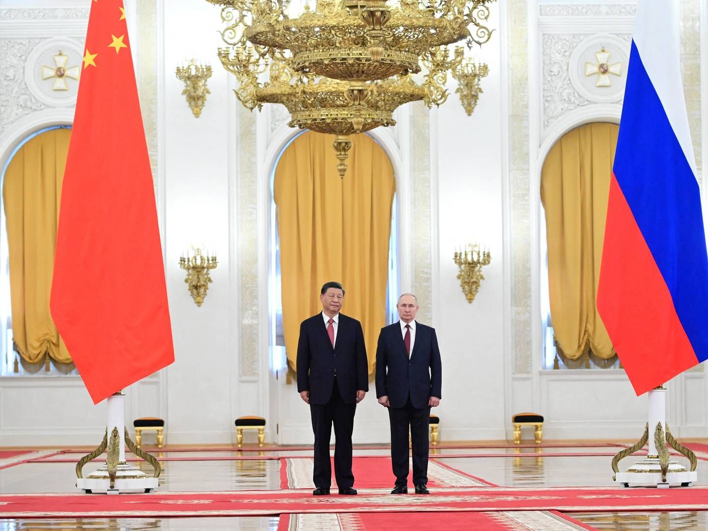 Under et møde i 2019 kaldte Kinas præsident Xi Jinping Putin for ”sin bedste, mest fortrolige ven”. Et venskab som siden har sat sine spor på kulmarkedet. | Foto: Sputnik/Reuters/Ritzau Scanpix
