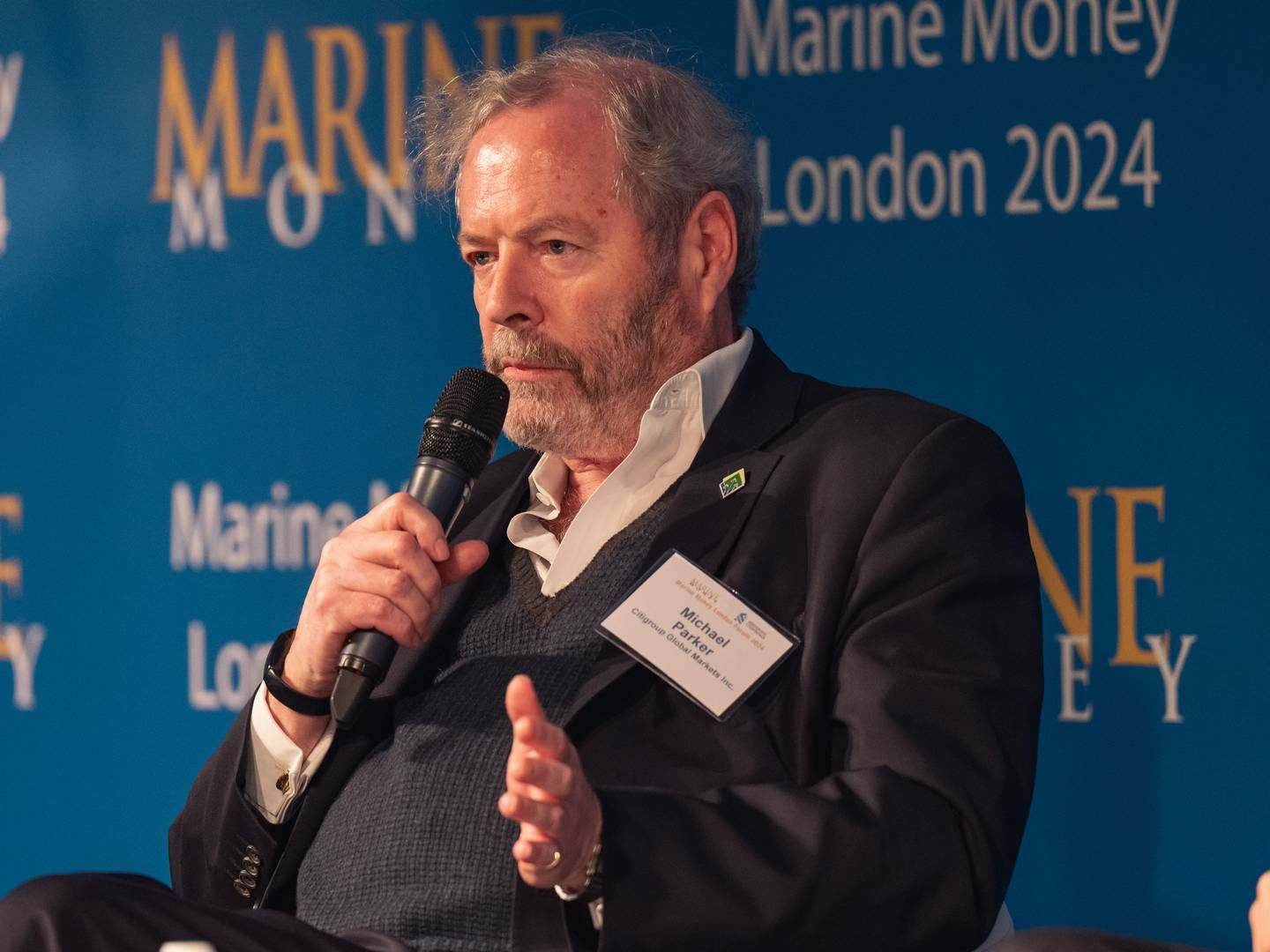 Michael Parker is global head of shipping and logistics at Citi. | Photo: Marine Money / Oscar May
