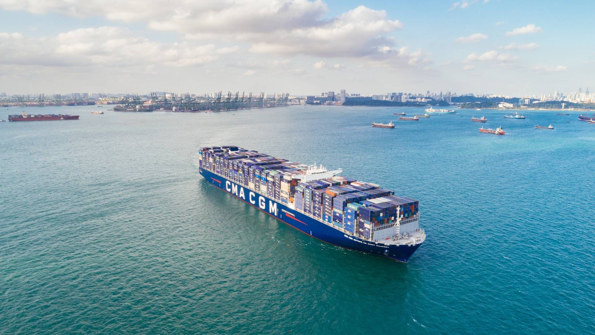CMA CGM currently has 119 ships that will be able to sail on either green fuels or traditional bunker oil. | Photo: Pr / Cma Cgm