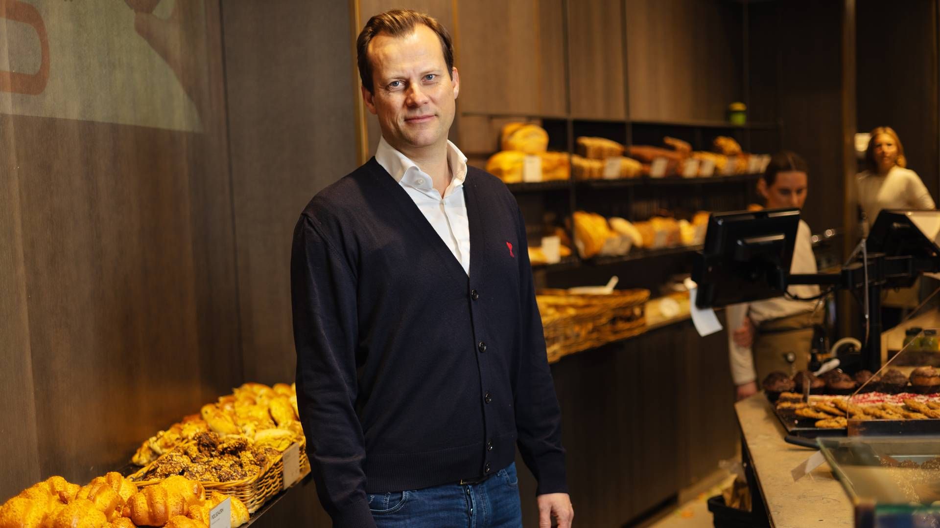 Der er også flere udenlandske butiksåbninger på programmet for Lagkagehuset i fremtiden, siger direktør Joachim Knudsen. | Foto: Gregers Tycho