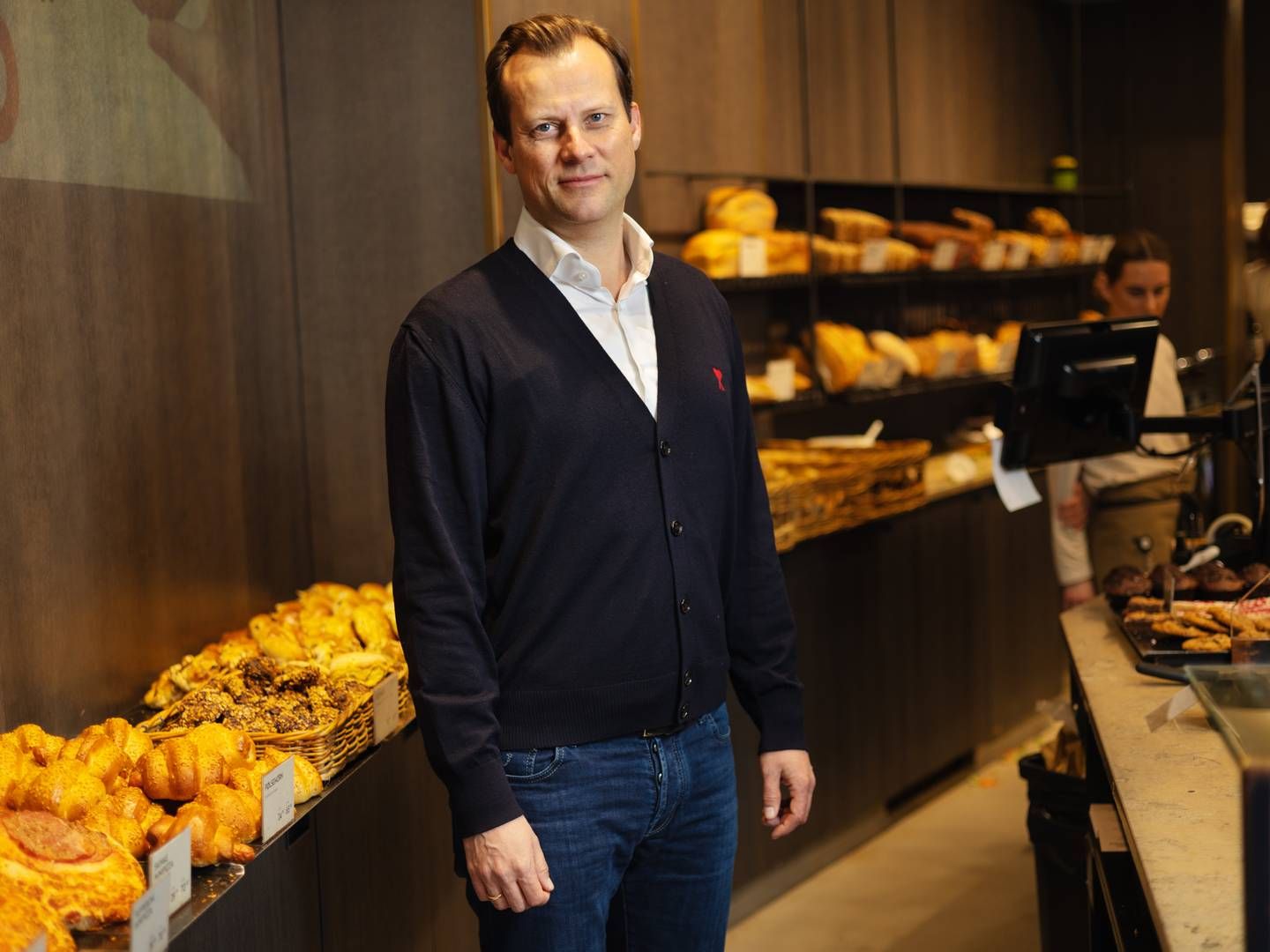 Der er også flere udenlandske butiksåbninger på programmet for Lagkagehuset i fremtiden, siger direktør Joachim Knudsen. | Foto: Gregers Tycho