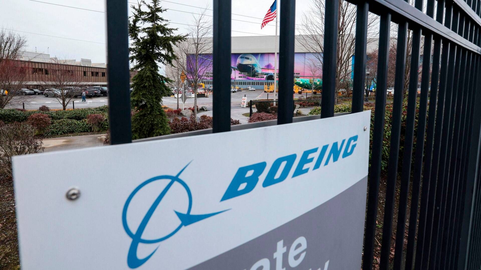 Boeings aktie stiger en smule, 0,4 pct., efter svære måneder. | Foto: Jason Redmond/AFP/Ritzau Scanpix