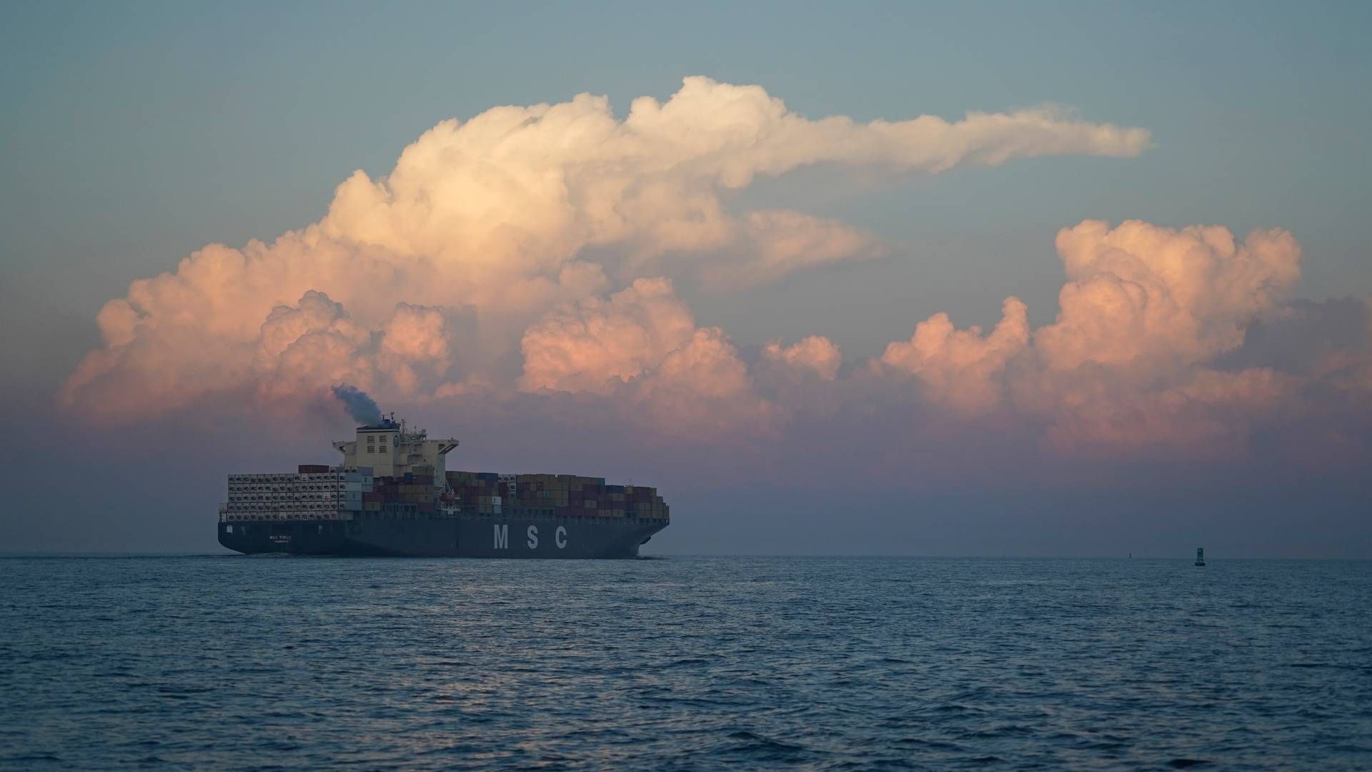MSC har overhalet Mærsk som verdens største rederi efter at have opkøbt mange brugte skibe i 2020 og 2021. | Foto: Aaron Jackson/AP/Ritzau Scanpix