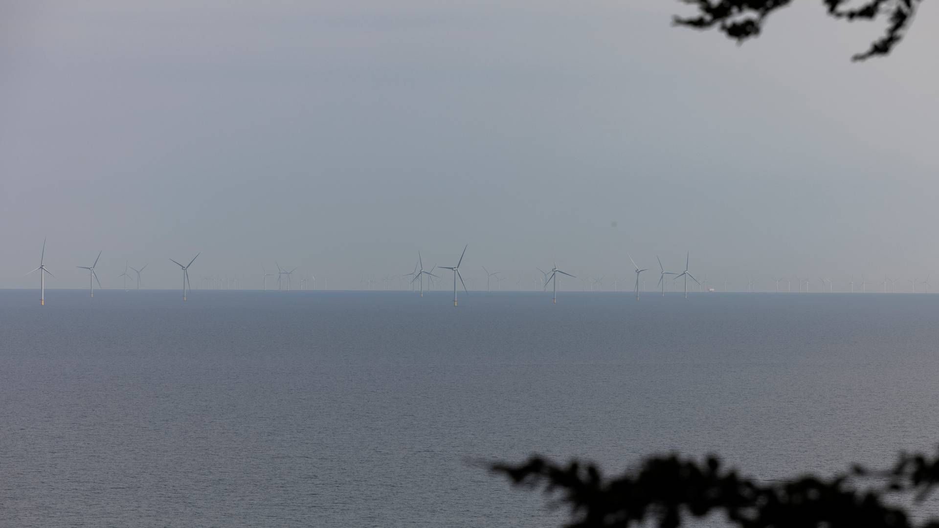 Danish offshore wind turbines are gradually fading away - especially in eastern Denmark, where the authorities do not consider some of their projects to be profitable. Turbines from the latest wind farm, Kriegers Flak from 2021 are pictured here. | Photo: Marcus Emil Christensen