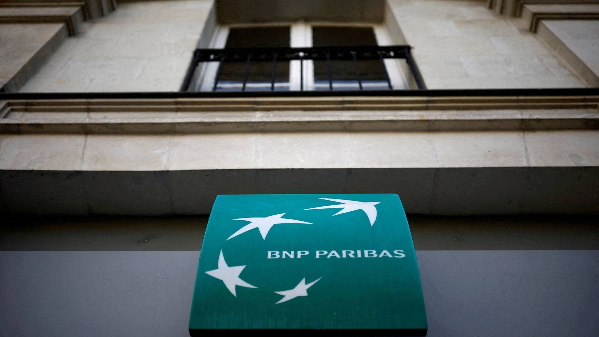 BNP Paribas’ indtægter voksede marginalt på årsbasis til 10,90 mia. euro, men også her var der ventet mere af banken. | Foto: Stephane Mahe/Reuters/Ritzau Scanpix