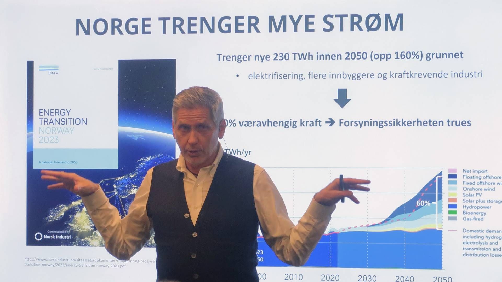 Jonny Hesthammer håper regjeringen ikke «skyter seg selv i foten» i arbeidet med en ny utredning. | Foto: Anders Lie Brenna