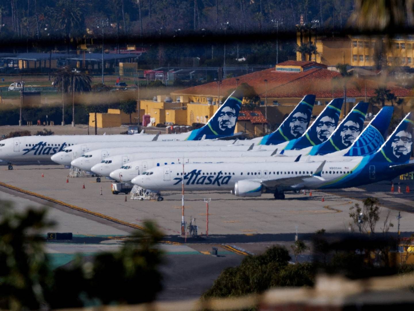 Blandt andet Alaska Airlines har oplevet problemer med Boeing-fly | Foto: Mike Blake/Reuters/Ritzau Scanpix