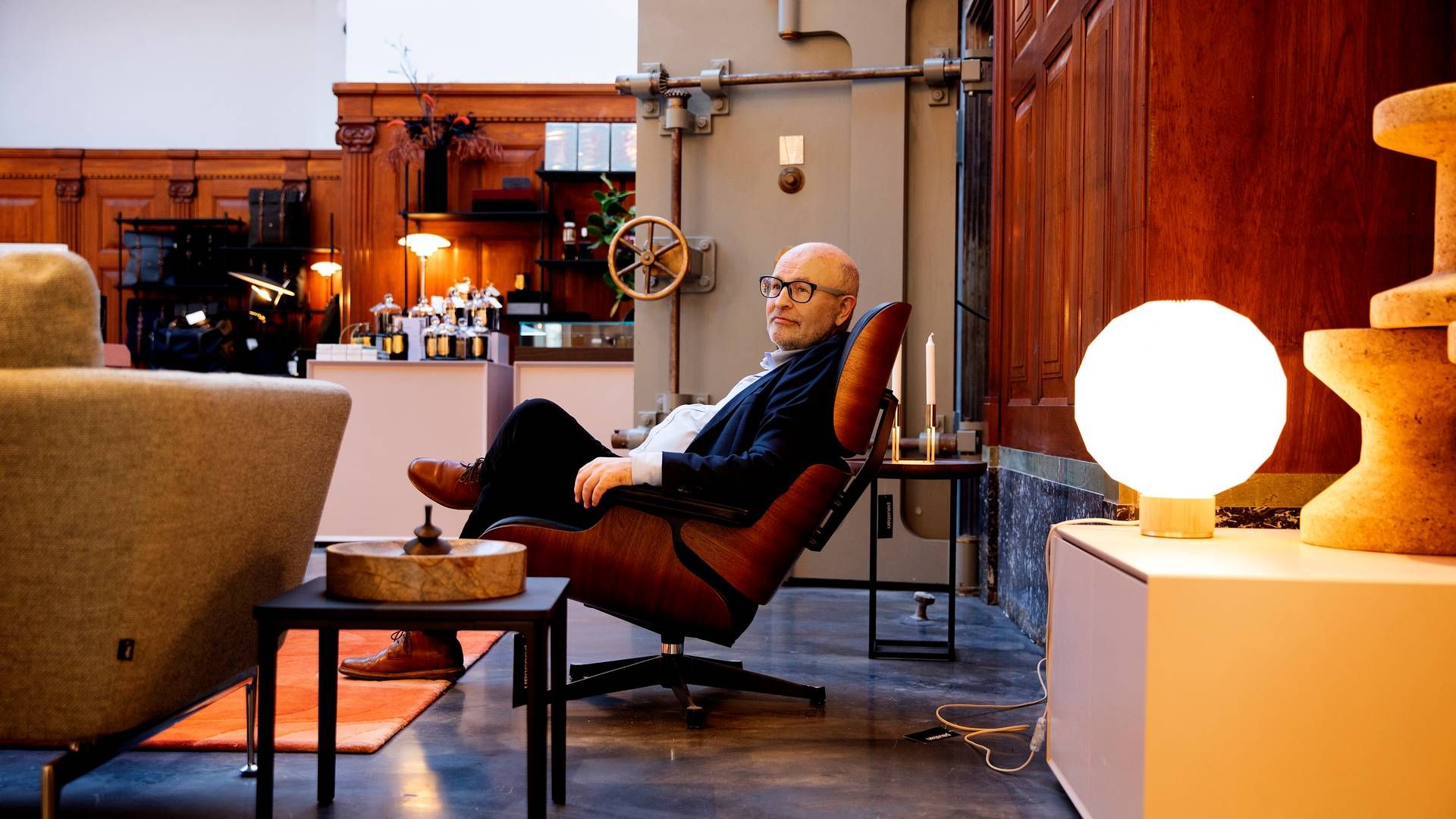 Frantz Longhi er i gang med at se hele sit forretningsimperium smuldre. | Foto: Finn Frandsen