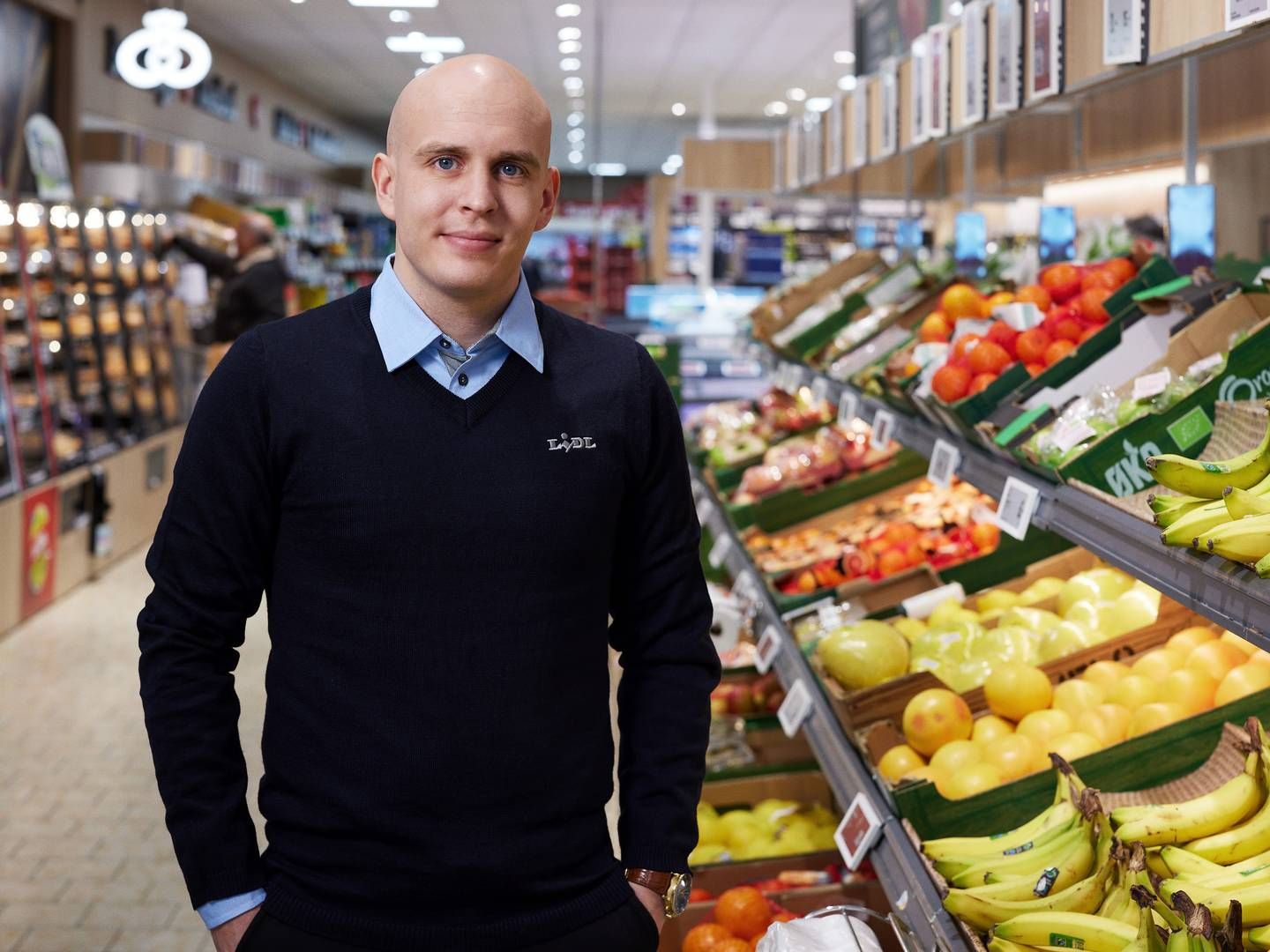 32-årige Martin Thomsen bliver butikschef på Møn. Han har senest bestyret Lidl i Solrød og også vikarieret som butikschef i Lidl Nakskov. | Foto: Lidl/pr