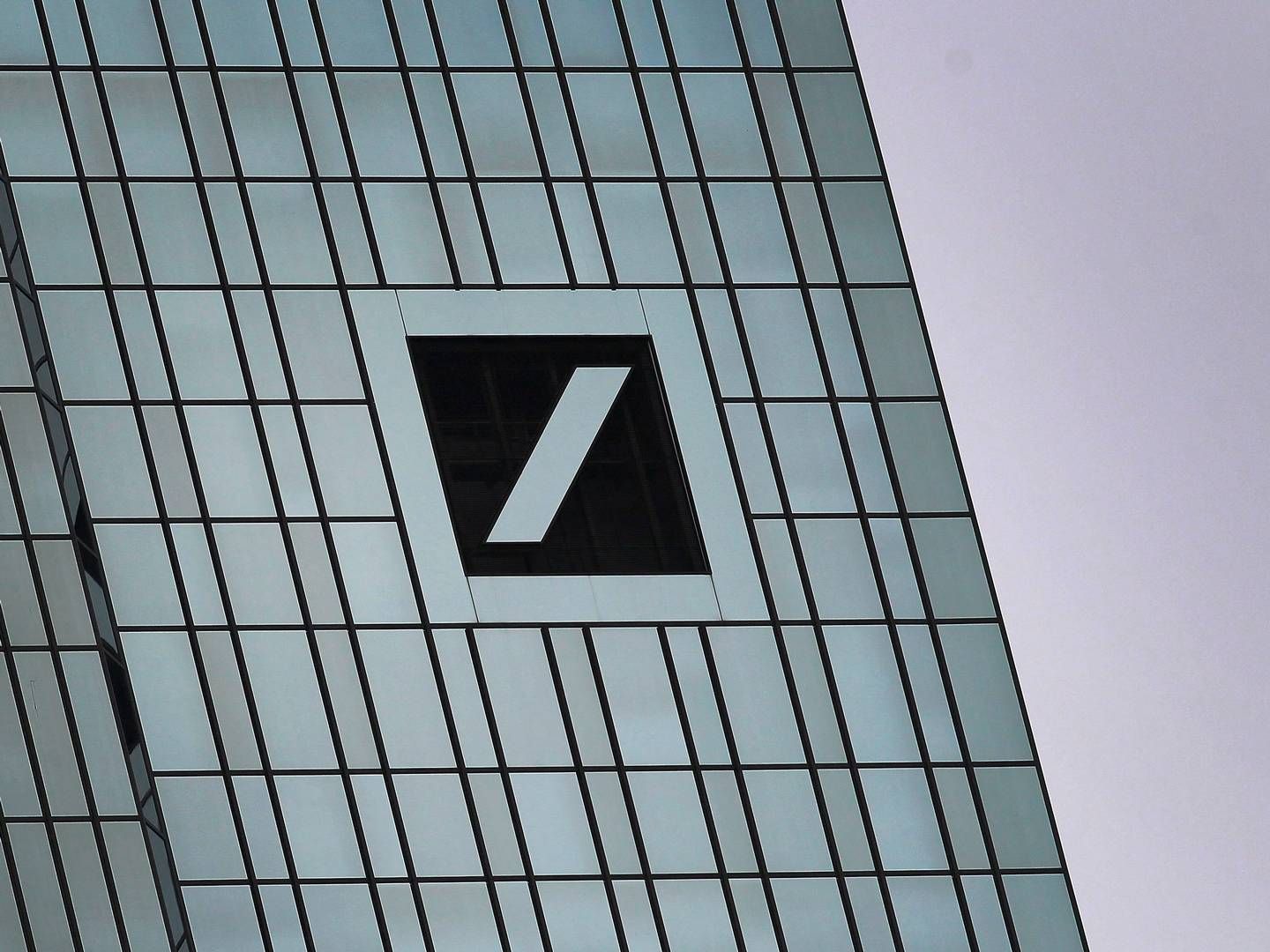 Overskuddet falder en anelse hos Deutsche Bank i første kvartal. | Foto: Daniel Roland