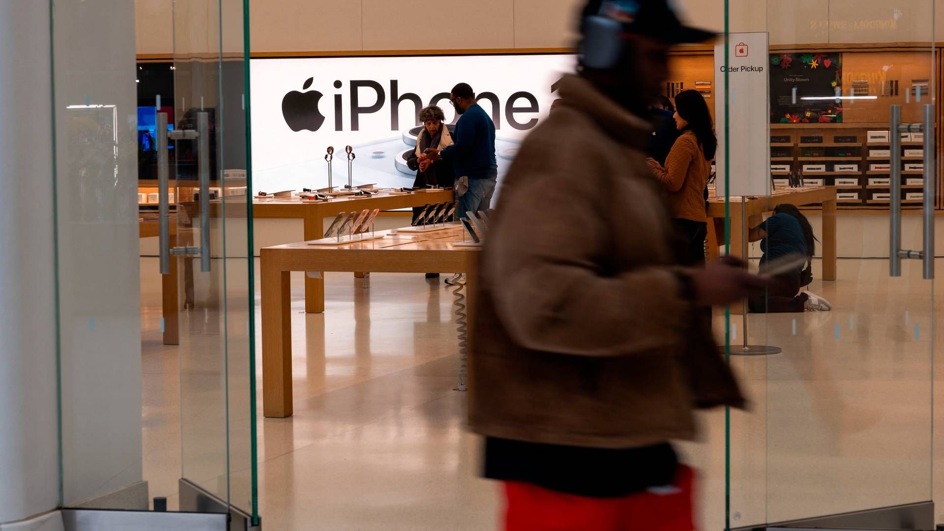 Apples kinesiske salg gør ondt. | Foto: Spencer Platt/AFP/Ritzau Scanpix