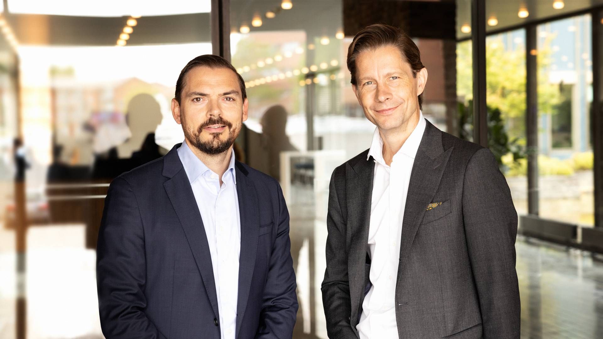 Thomas Otbo, CIO at Danske Bank Asset Management (left), and Christian Heiberg, Head of Danske Bank Asset Management, present the new strategy for Denmark's largest asset manager. | Photo: PR / Danske Bank