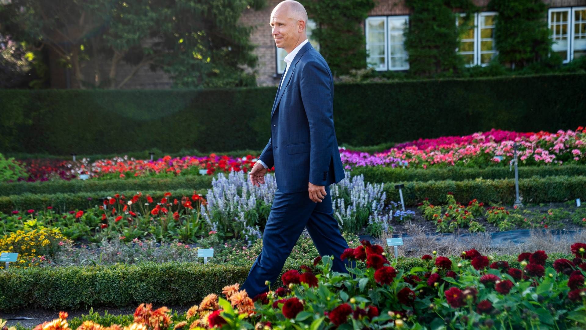 Topchef Gregers Wedell-Wedellsborg kan se tilbage på endnu et positivt kvartal for den danske kosmetikkoncern. | Foto: Stine Bidstrup