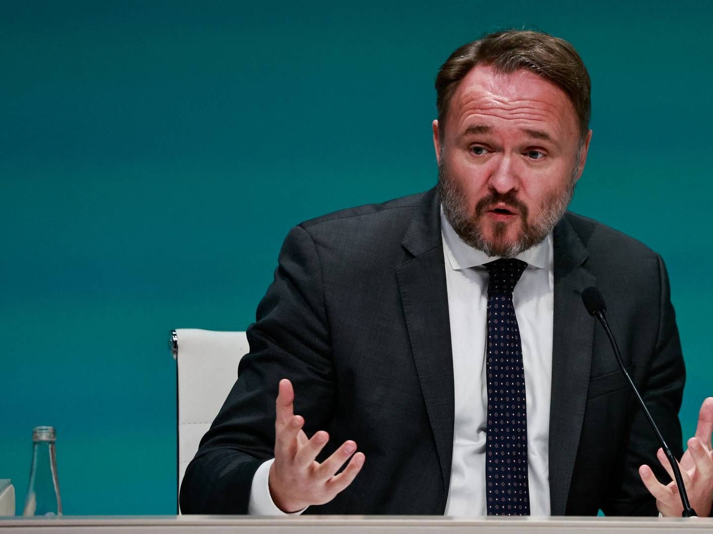 Dan Jørgensen mister pressechefen i sit ministerie. | Foto: Thaier Al-Sudani/Reuters/Ritzau Scanpix